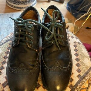 John Fluevog Black Leather Men's Shoes